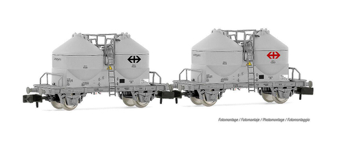 Набор цистерн для цемента, 2 шт., SBB, Ep.IV