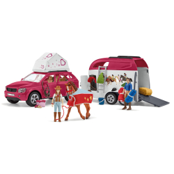 Schleich S 42535 — Игровой набор автомобиль с прицепом Horse Club — фото 3