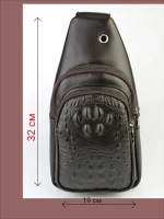 Сумка мужская ,эко-кожа,через плечо