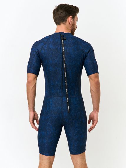 Гидрокостюм SARGAN Sport  1011/MBL, мужской, короткий, неопр.2мм, микс-синий