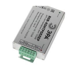 Контроллер ЭРА для светодиодной ленты с радио пультом RGBController-12/24V-216/432W-IP20-RF