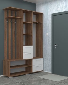 Прихожая ЖЕНЕВА-2 правая с зеркалом