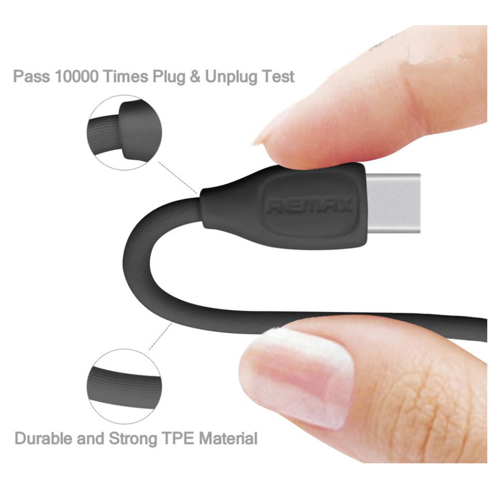Кабель USB - MicroUSB Remax RC-050m Черный