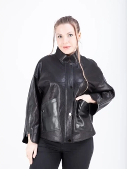 Куртка женская из натуральной кожи