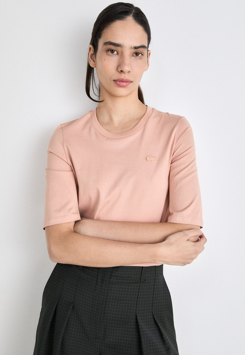 Lacoste Базовая футболка - Красный (LA221D05C-G14)