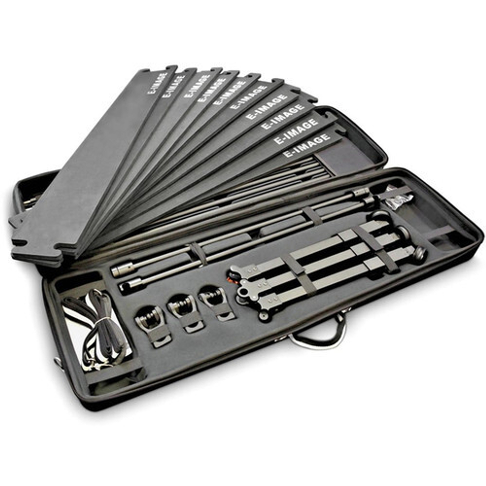 E-IMAGE ED330 Portable Slider Dolly Тележка для видеоштатива на рельсах