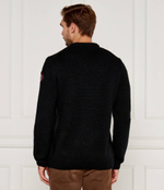 Шерстяной свитер Aeronautica Militare - черный(MA1530L546)