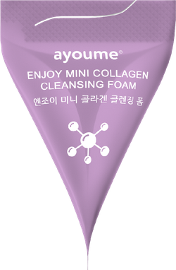 Ayoume Enjoy Mini Collagen Cleansing Foam Пенка для умывания с коллагеном