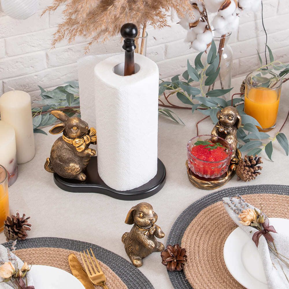 Статуэтка Кролик Эйприл Бронза