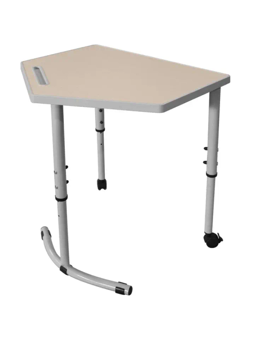 Пятиугольный стол ШСТ59 столешница МДФ с литой бесшовной кромкой