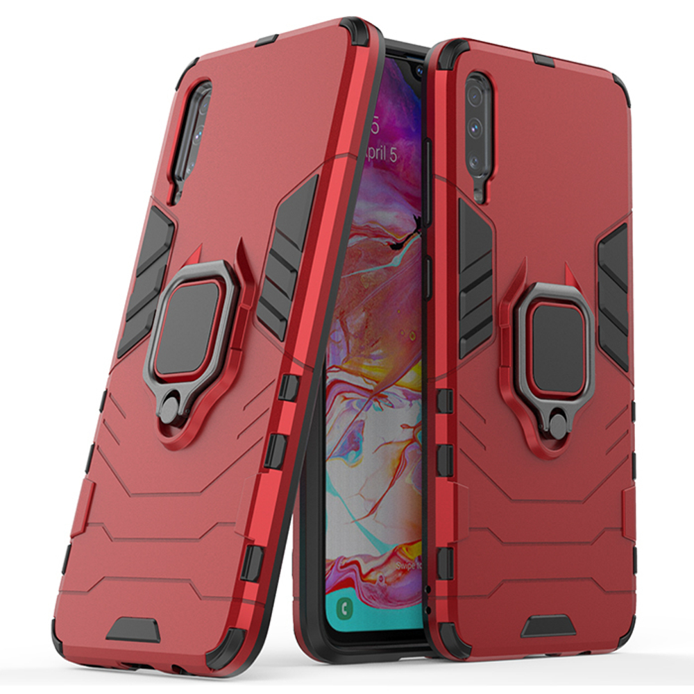 Противоударный чехол с кольцом Panther Case для Samsung Galaxy A70