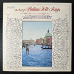 Сборник The best of italian folk songs 2LP (Япония)