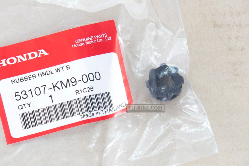 53107-KM9-000. RUBBER B, HANDLE WEIGHT