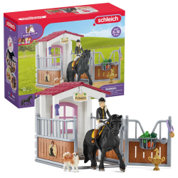 Schleich S 42437 — Игровой набор конюшня Тори и Принцесса — фото 1