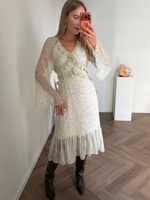 Платье Flow wow салатовый