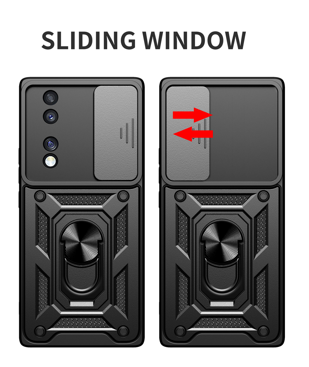 Чехол с кольцом Bumper Case для Honor 70