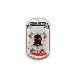 Жетон Армейский ( Военный ) Личный Born To Kill | ATRIBUTICASTORE.RU