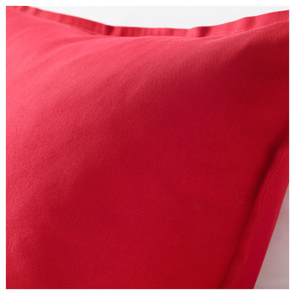 Чехол на подушку IKEA GURLI (ГУРЛИ), Красный, 50x50 см