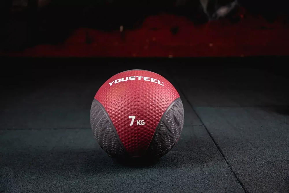 Резиновый медбол 7 кг