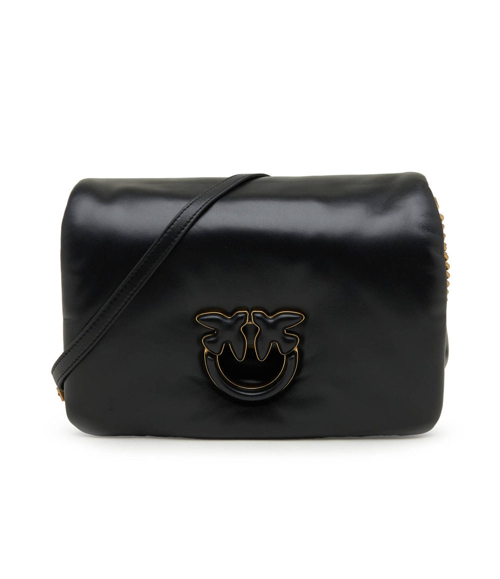 Кожаная сумка через плечо LOVE CLICK PUFF CLASSIC SHEEP Pinko - черный(101585 A10F)
