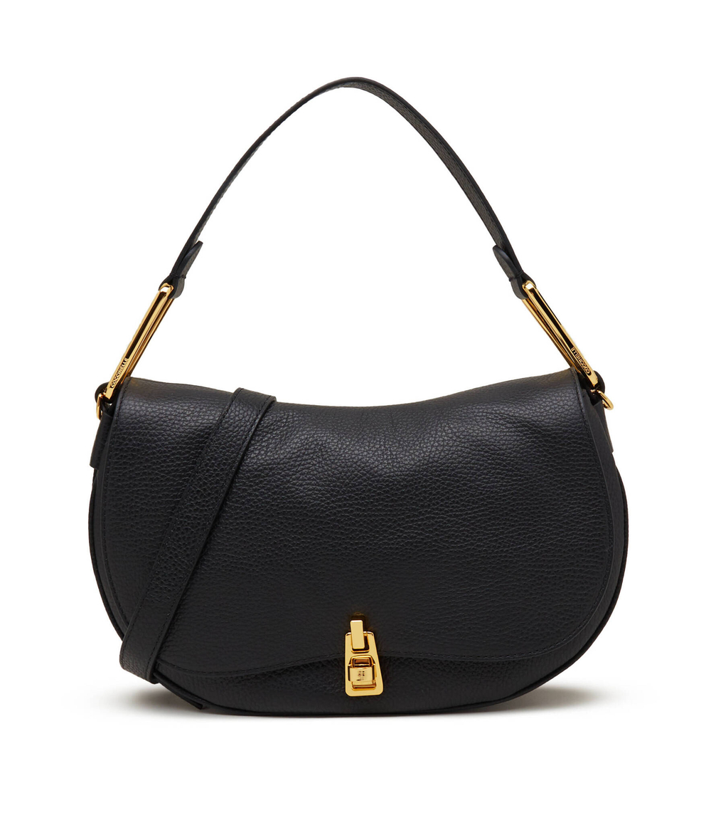 Кожаная сумка через плечо Coccinelle - черный(E1 PQR 18 03 01)