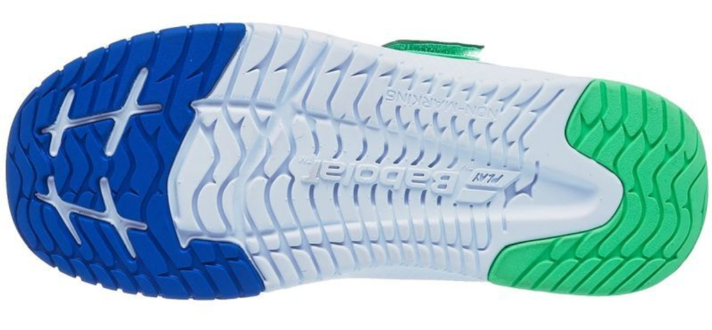 детские Кроссовки теннисные Babolat Pulsion All Court Kid - white/biscary green