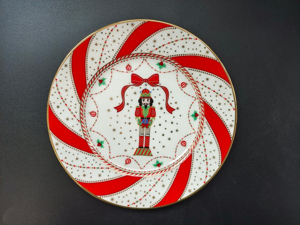 Десертная тарелка First Lady "Щелкунчик"