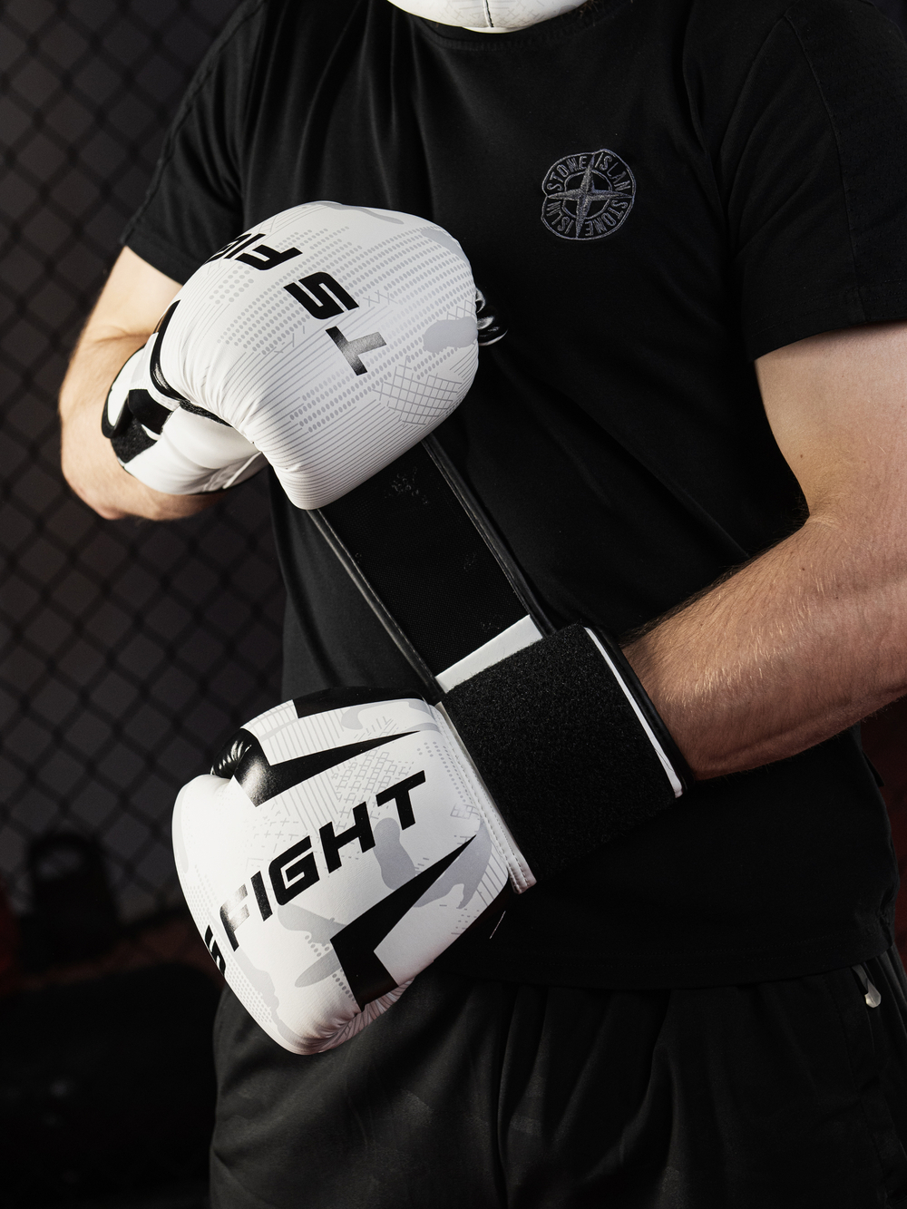 Перчатки для бокса Tomorrow Star Fury White Black