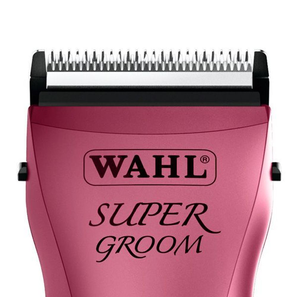 Машинка для стрижки собак Wahl Super Groom Pink (1872-0463) - 2