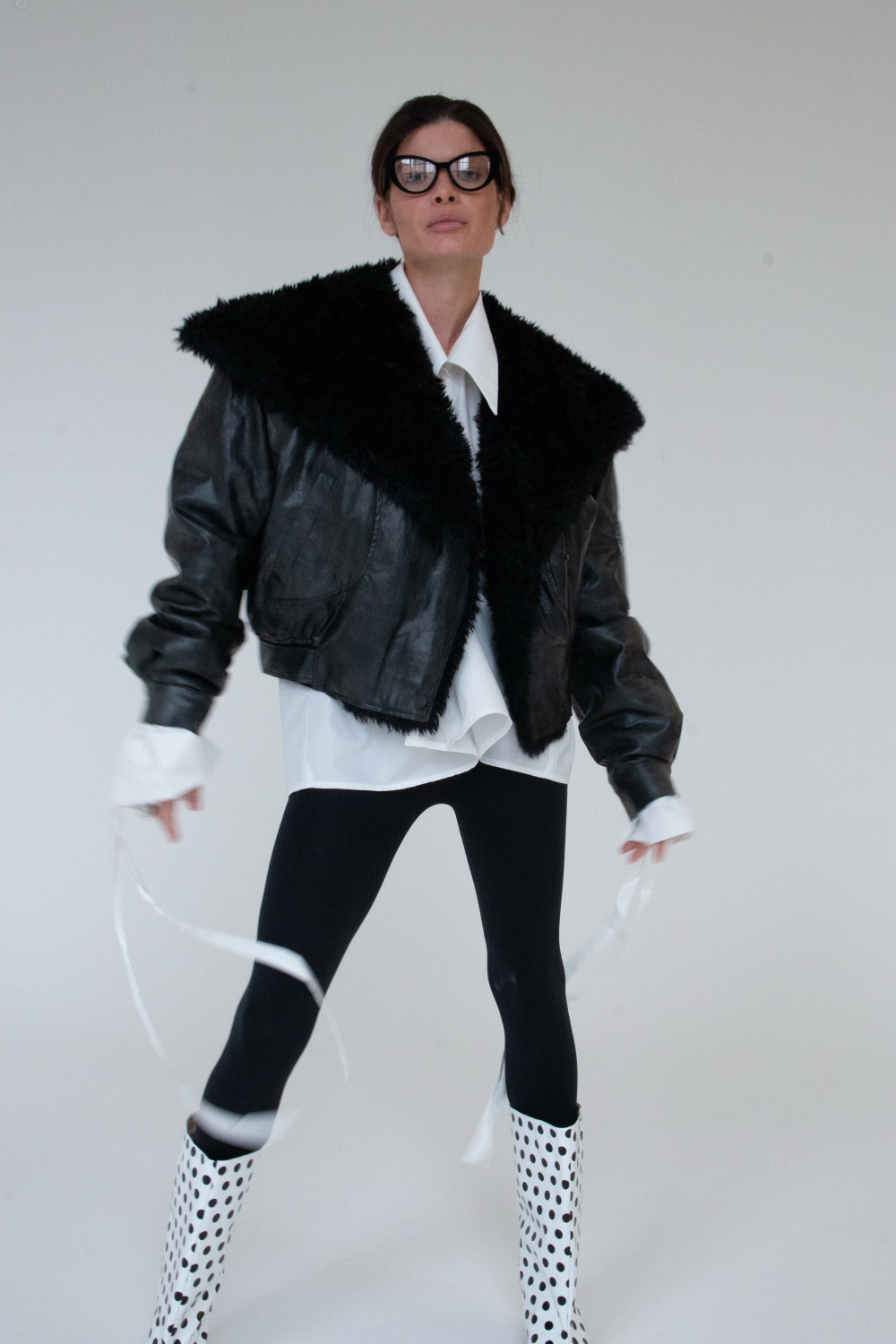 Дубленка с эко-мехом ELIAS