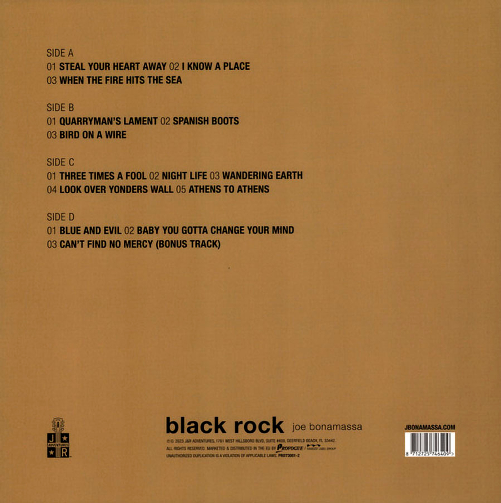 Joe Bonamassa / Black Rock (Coloured Vinyl)(2LP)