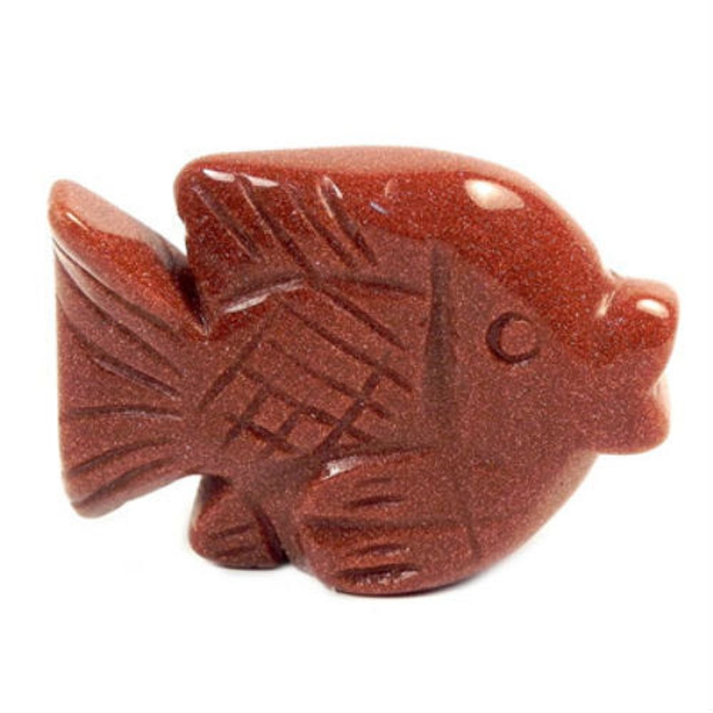 Рыбка натуральный камень асс.