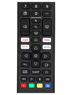 Пульт для телевизора 55UP77026LB LG с батарейками