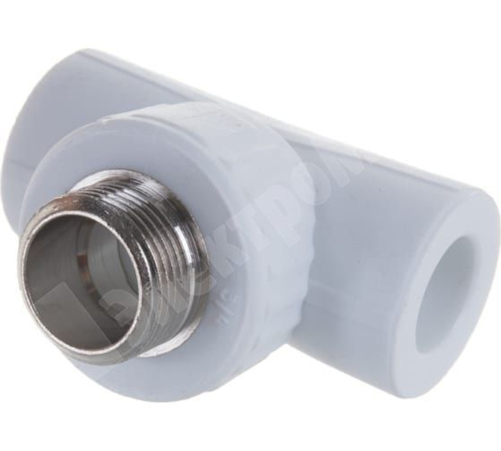 Тройник комбинированный PPR HP 32x3/4 RTP Белый н/р