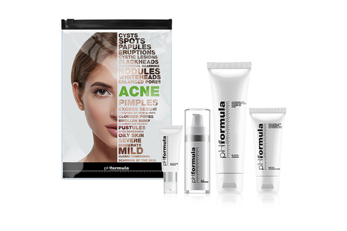 Phformula A.C.N.E. Resurfacing Homecare KIT - Набор продуктов для домашнего ухода для кожи с акне