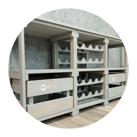 Комплектующие к стеллажу Сити