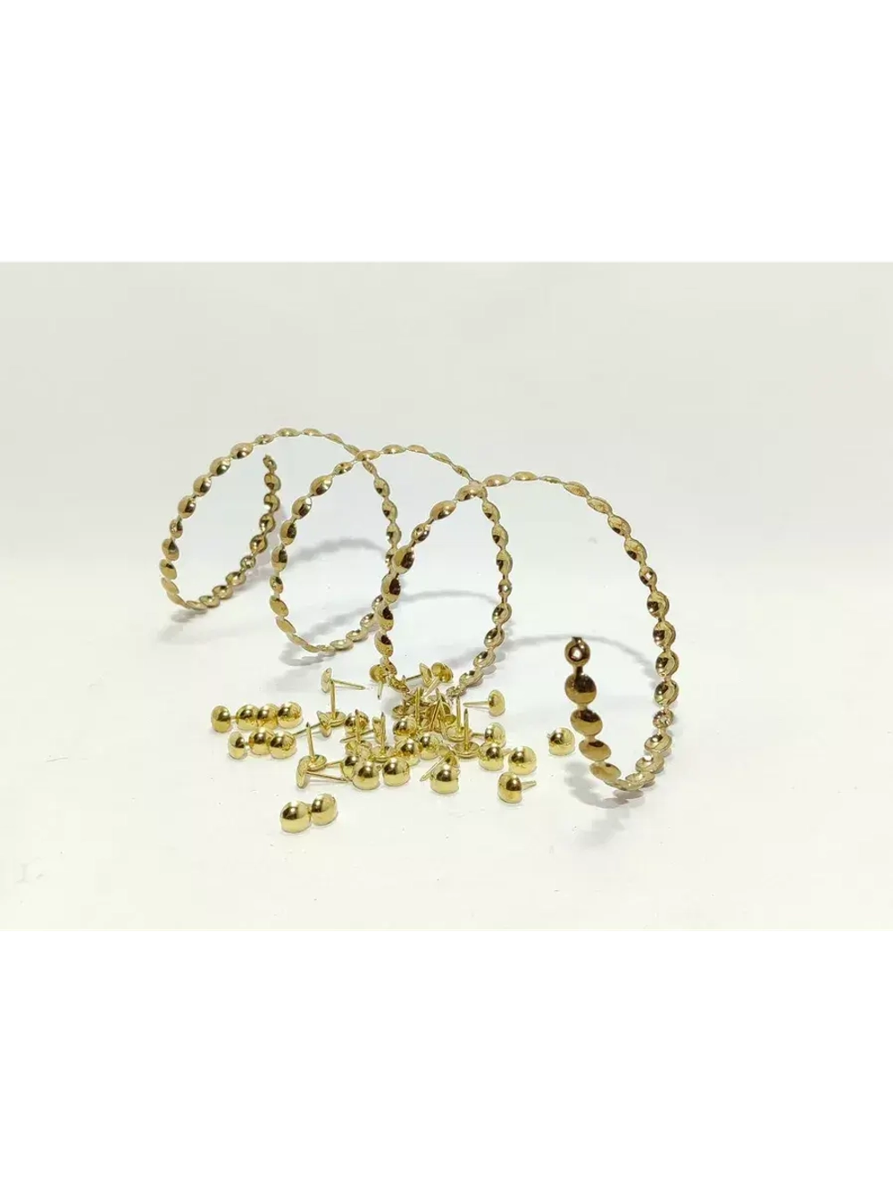 Гвоздевая лента для мебели "Золото" молдинги для мебели