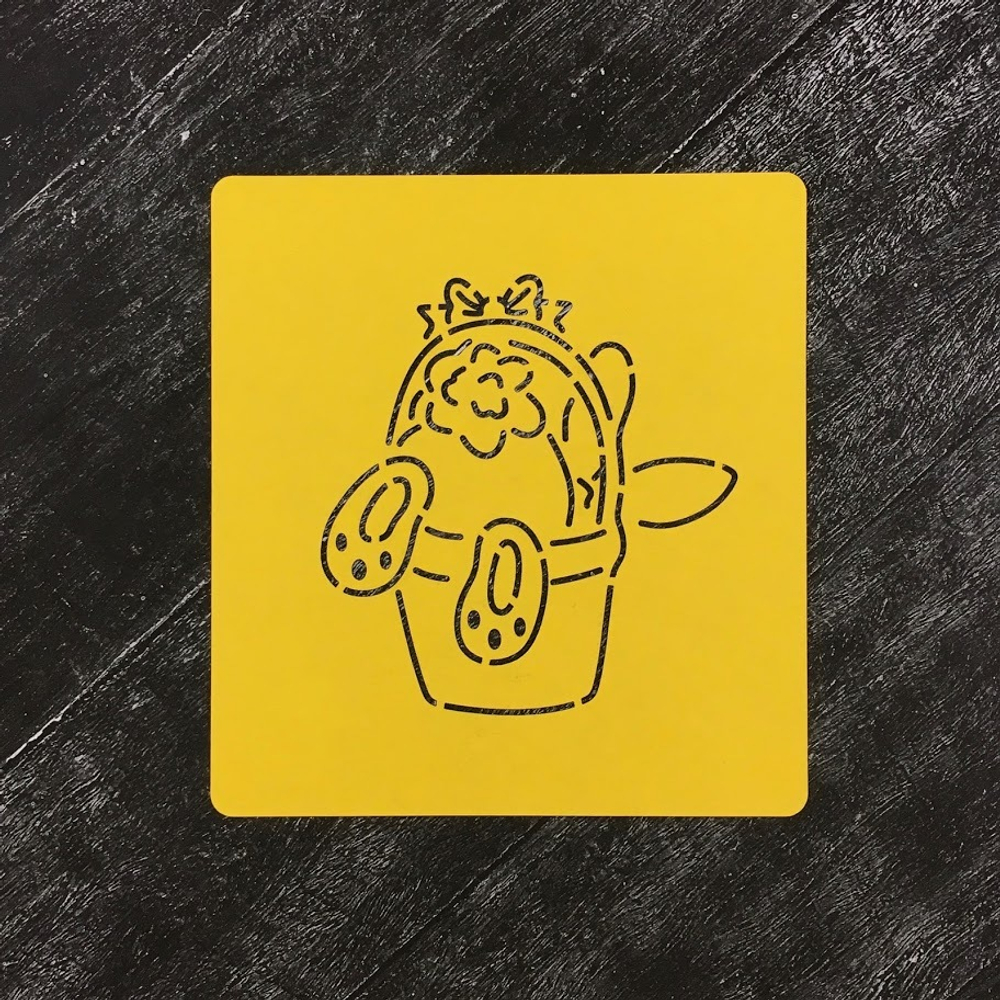 Зайка №84 в корзине