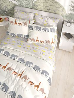 Постельное белье Сказка "Саванна/Саванна (компаньон)" 1,5-сп Наволочка 50х70 см 1 шт Простынь на резинке 90х200 см Пододеяльник 145х215 см, перкаль