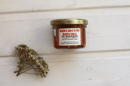 Варенье карельское из морошки "Сладости севера", 100 мл