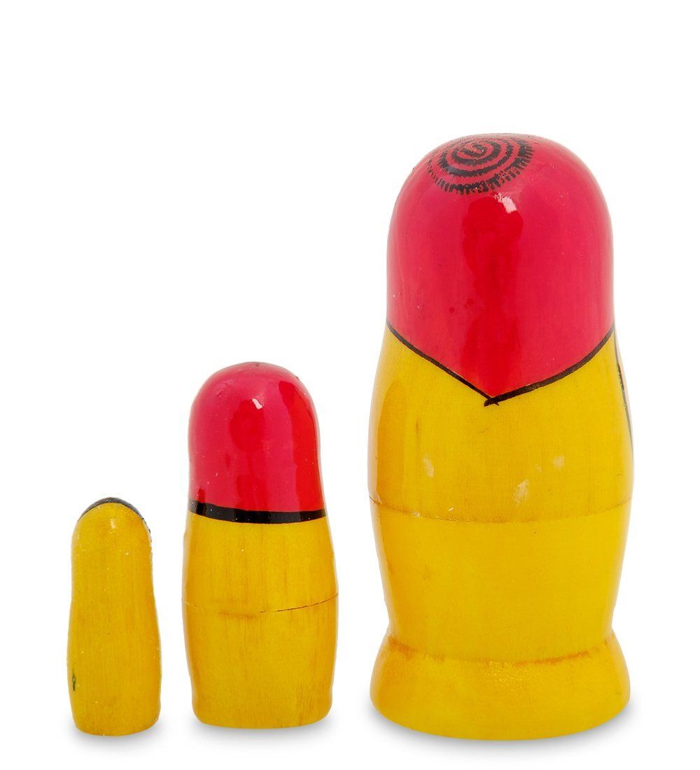 Народные промыслы МР-10/ 1 Матрешка 3-кукольная А (Семеновская)