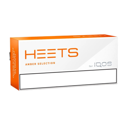 Стики Heets Amber selection - табак с древесно-ореховыми нотками- Армения (блок - 10 пачек)