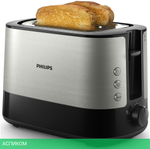 Тостер Philips HD2637/90 черный/серебристый