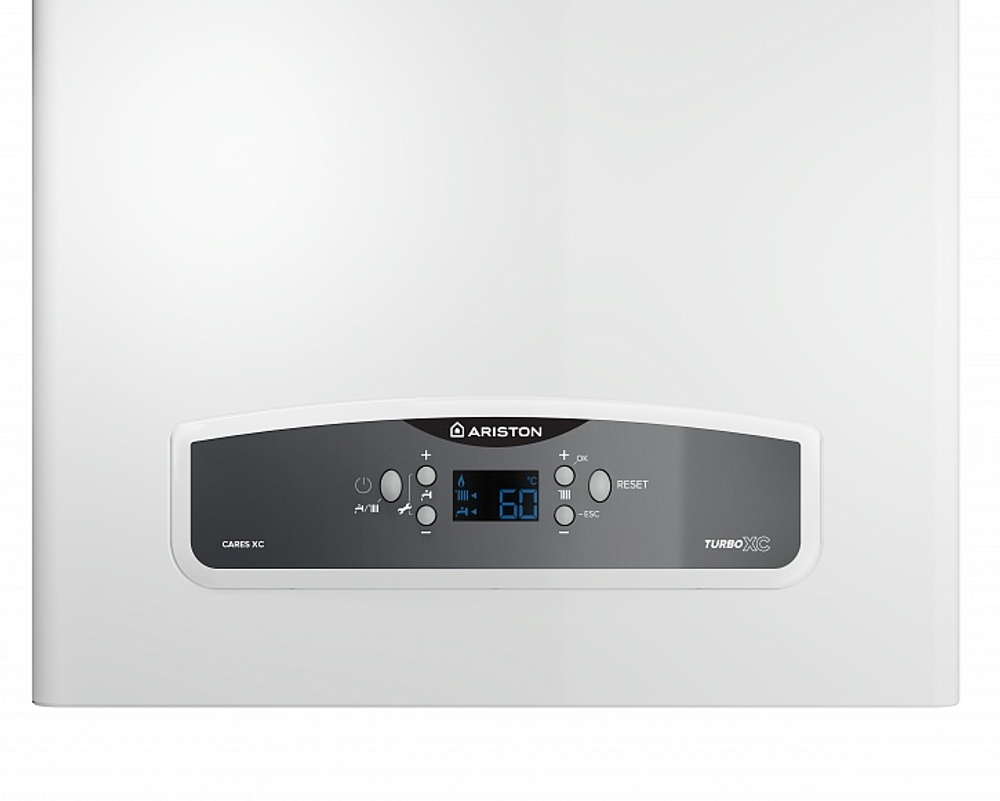 Котел настенный газовый ARISTON CARES XC 24 FF NG (2.К.Р.Cu)
