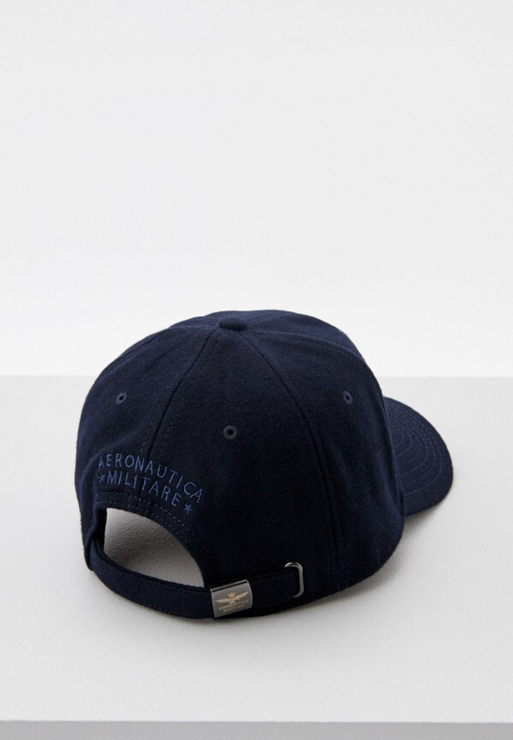 Кепка AERONAUTICA 1147 синий нашивка лого