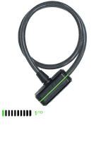 Трос с замком CS 60/8/K