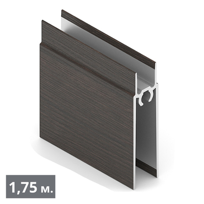 ЭКО Рамка нижняя двери (1,75 м) венге темный (ПВХ) (AE0331) Aristo (Out)