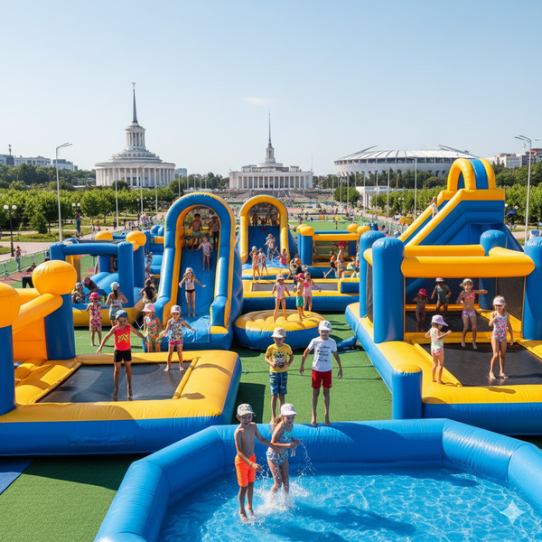 Надувной батут купить в Сочи недорого от производителя БатутМастер 🎪 Надувной батут купить в Сочи недорого от производителя БатутМастер 🎪