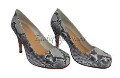 Туфли из кожи питона SH-46