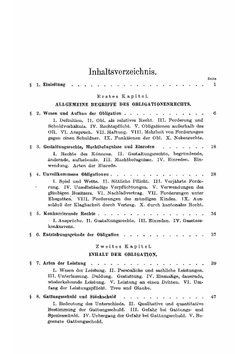 Allgemeiner Teil des schweizerischen Obligationenrechts | Tuhr Andreas von